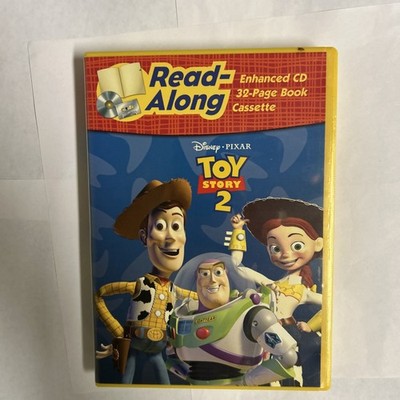 Walt Disney Pixar Toy Story 2 Read-Along CD, Cassette Tape And