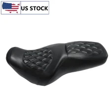 1997-2007 Diamond Pattern Driver & Passenger Seat For Harley Road King Models US