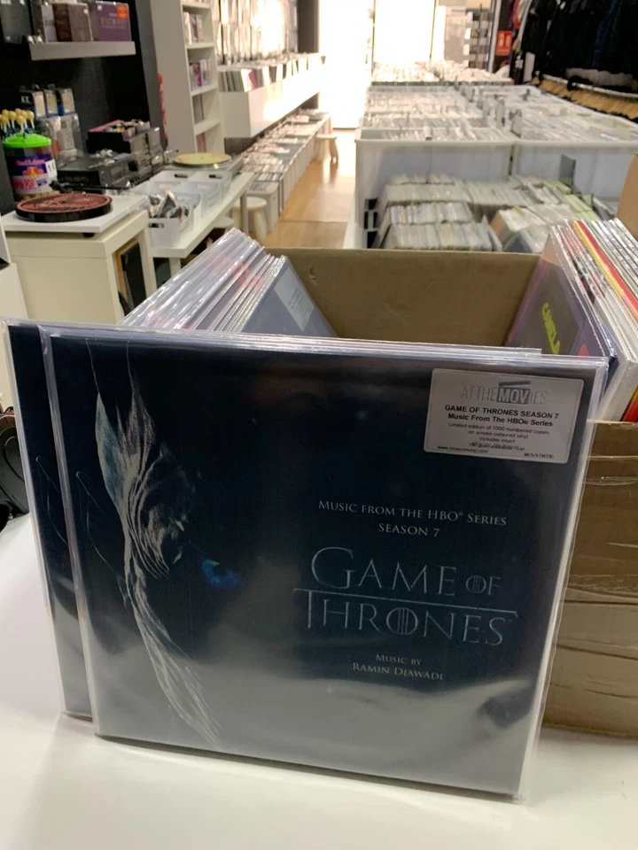 Game Of Thrones Season 7 2LP Limited Edition Smoke Coloured Vinyl 2022 Sealed - Bild 1 von 1