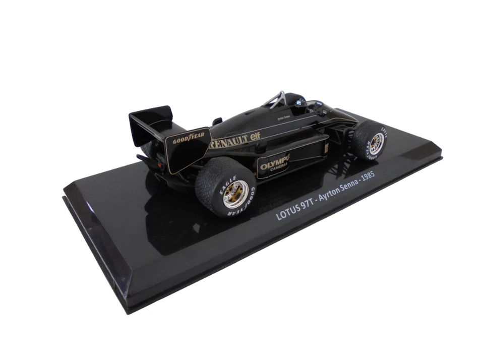 Formule 1 Lotus 97T Ayrton Senna 1985 - 1/24 Voiture F1 Diecast OR062 - Photo 3/4