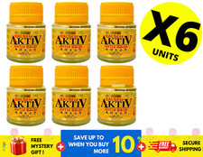 AKTIV Balm Cap Lang Neck Muscle Pain Relief 40g  X 6 