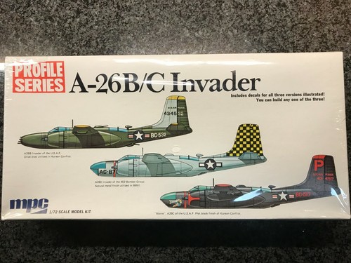 ✰ MPC A-26 B/C (B-26) Invader PROFILE SERIES WWII & Korean War MiS - Picture 1 of 4