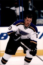 PF40 2001 Original Photo ST LOUIS BLUES NHL ICE HOCKEY LEFT WING DALLAS DRAKE