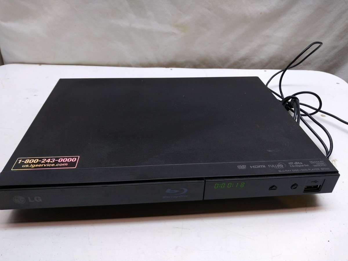 LG BluRay DVD Player HDMI LAN dts Digital CoAx Power & Remote | eBay