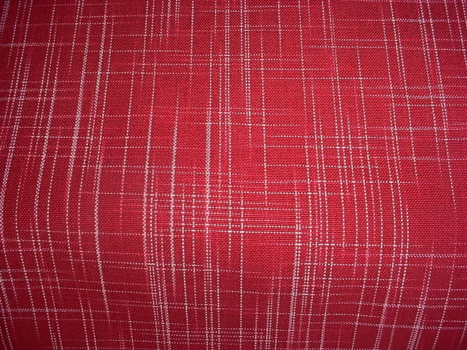 Tela de tapicería 12Y Brunschwig & Fils 8014110 Essex texturizada roja baya Foto 3 de 4