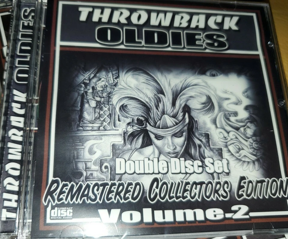Throwback Oldies CDs Vol 1,2,3,4 and 5 GET THE SET/ all double discs 10cds total - Image 4 of 4