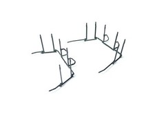 Märklin H0 Ersatzteil Set Geländer Glaskasten E176583 E 176583 neu OVP