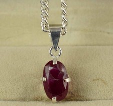 Natural Padparadscha Pink Sapphire 9.45 Ct/13 mm Oval Gemstone Certified Pendant