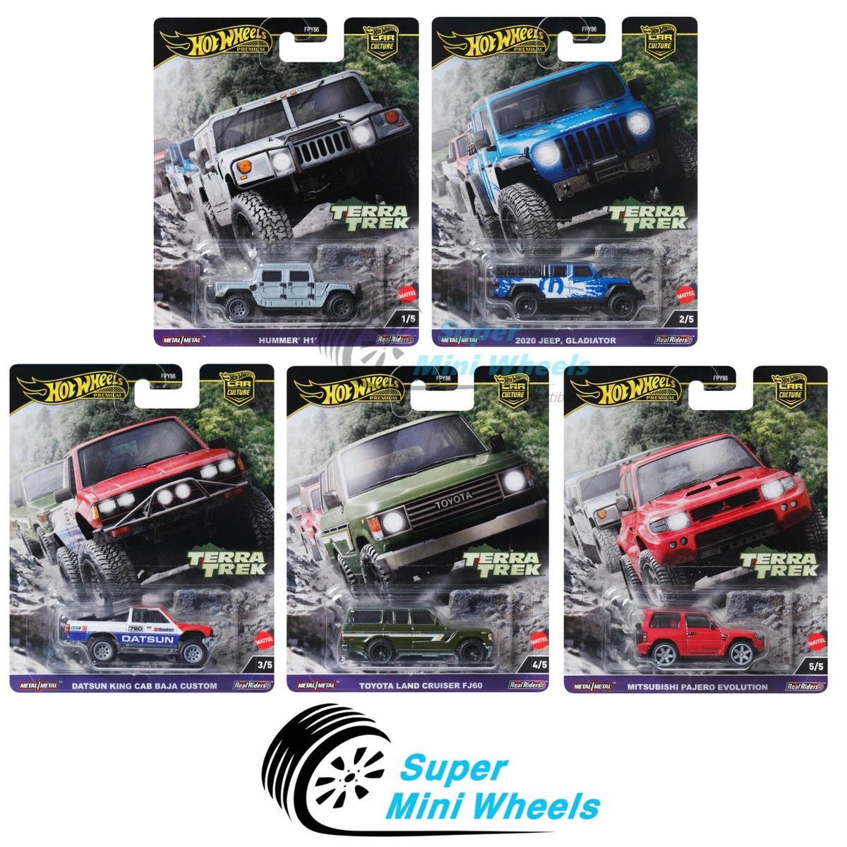 Hot Wheels Premium 2024 Car Culture C Case - TERRA TREK - 5