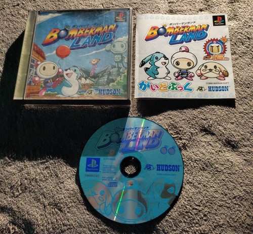 Bomberman Land – Sony Playstation 1 – Version Japonaise NTSC-J – Très Bon état