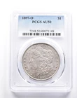 1897-O Morgan Silver Dollar AU50 PCGS *0715