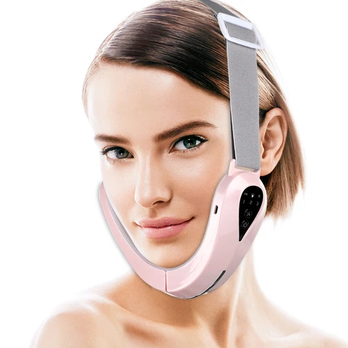 Electric V-Face Shaping Massager Face Lifting Slim Reduce Double Chin Device - Picture 15 of 31