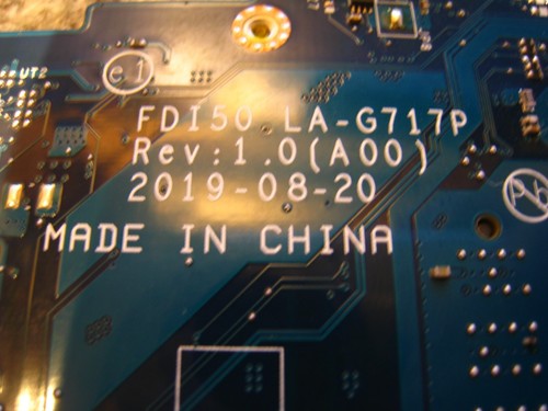 CARTE MÈRE DELL VOSTRO 3590 i5 10ème génération 10210u 2,1GHz CPU 06FMPV OK REF YB1 - Photo 3/4