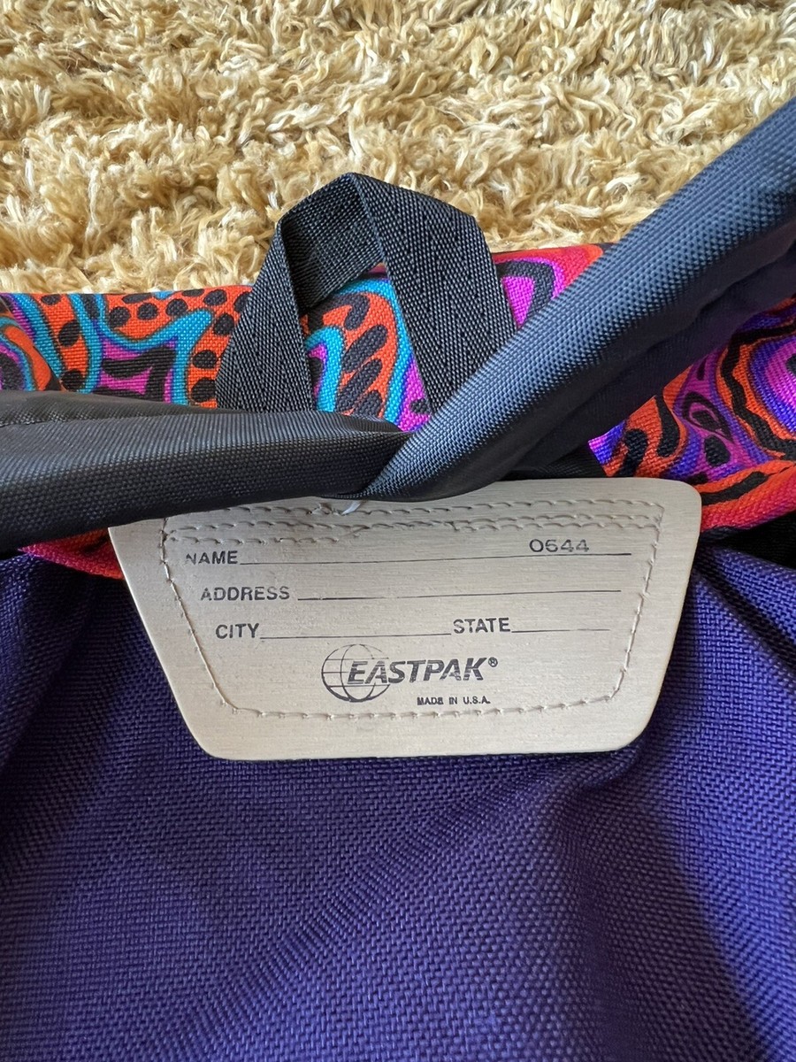 Eastpak Backpack Vintage Made In USA | Retro 80s 90s | eBay