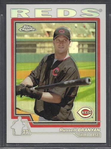 2004 Topps Chrome Russell Branyan #109 card