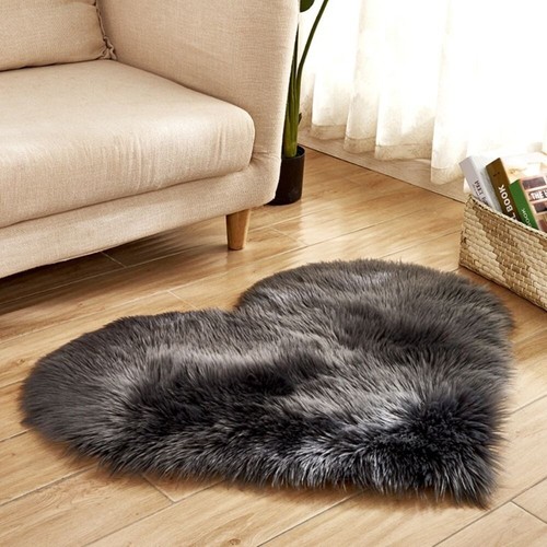 Decorative Carpets Plush Carpet Long Hair Imitation Wool Pad Home - Picture 16 of 22