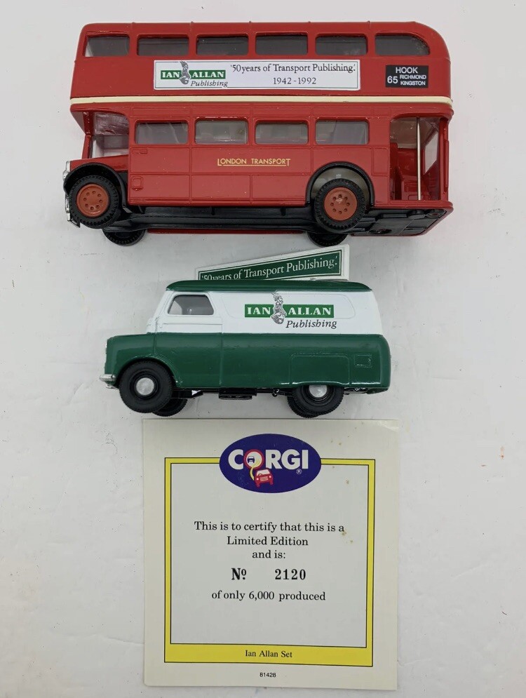 Corgi Classic Set of 2 Models Car 96995 IAN ALLAN Original 50Th