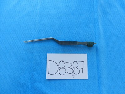 D8387 Codman Surgical Bipolar Titanium Bayonet Forceps 22.1cm Length 80 ...