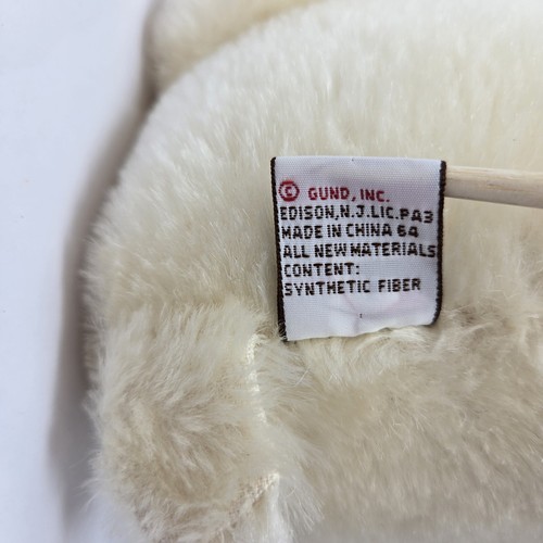 Vtg Gund ELIZABETH Mohair Teddy Bear #9665- Fully Jointed Ivory Limited Ed 550 - Picture 16 of 21
