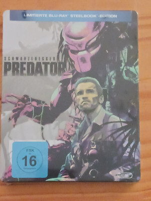 Predator 1 Top Arnold Schwarzenegger FILM  limitiertes Steelbook BD DE OVP NEU 