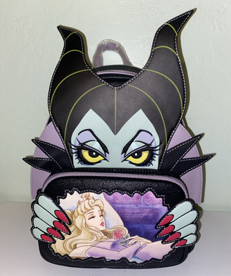 Loungefly Disney Villains Maleficent GRABBER Sleeping Beauty Scene Mini Backpack