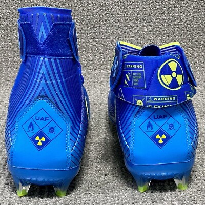 Under Armour UA Highlight MC  Blue Football Cleats Shoe 3023716-405 Mens Size 11 s-l400.jpg main image 2