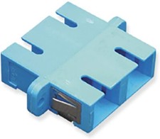 ICC SC Duplex Fiber Optic Adapter with Metal Sleeve