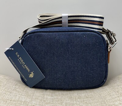 U.S. Polo Assn. Denim Crossbody Bag | eBay