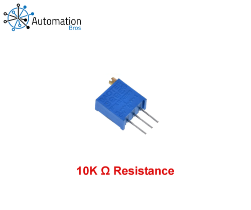 High Precision Multi-turn Potentiometer (5K, 10K, 100K or 1M) - Picture 3 of 5
