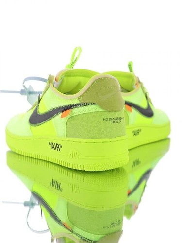 NIKE AIR FORCE X Off White Volt 2.0 36-37.5-38-40-40.5-41-42-42.5-43-44-44.5-46 - Foto 4 di 5