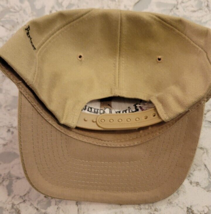 New Vintage Linn County REC Baseball Cap Hat Snapback Beige Black ...