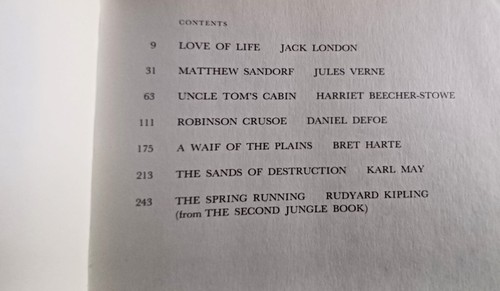 Vintage TRAVEL ADVENTURE STORIES (1983 Hardcover) Jack London, Rudyard Kipling - Picture 6 of 9