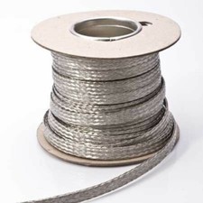 Flat Tinned Copper Braid 358-012✔30 Amp✔4mm x 0.8mm✔(Various Length)✔www.alcoltd