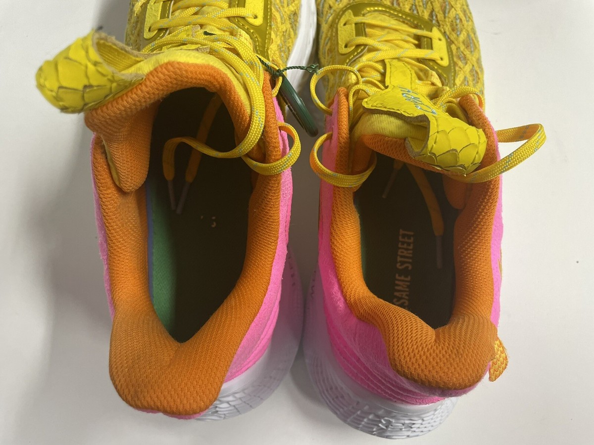 Under Armour UA Curry Flow 9 Sesame Street Big Bird Shoes Yellow Pink Sz 9.5 EUC Under Armour Sesame Street x Curry Flow 9 PS Yellow Kids  main image 2