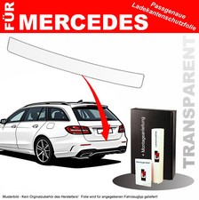 Lackschutzfolie Ladekante für Mercedes C-Klasse Kombi S204 2008-2014 Transparent