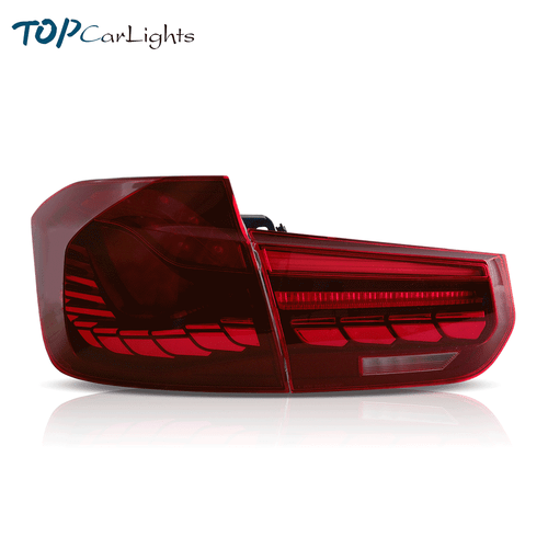 VLAND Red LED GTS Tail Lights For 2012-2018 BMW 3 Series F30 F35 F80 W/Animation - Foto 2 di 14