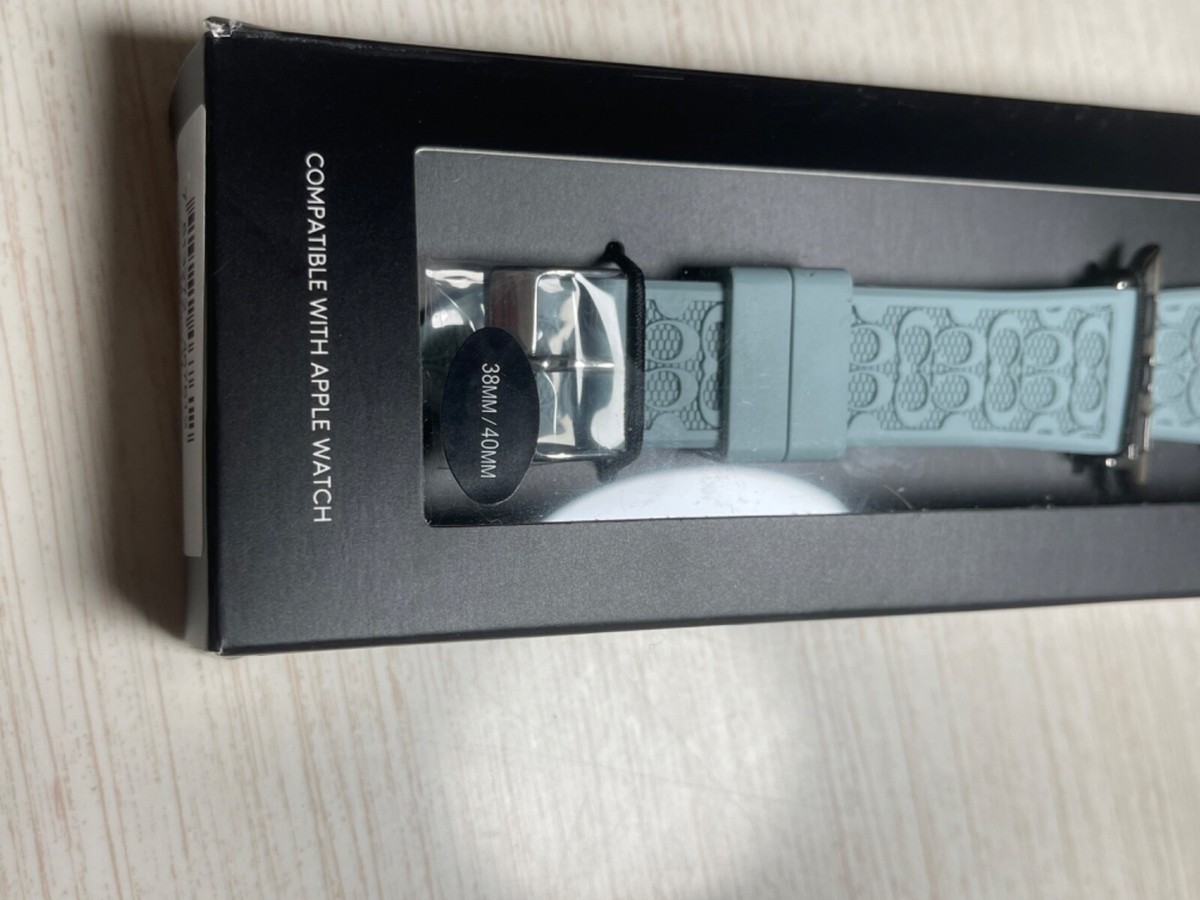 COACH - COACH＊Rubber Apple Watch Strap＊38/40mm Coach Rubber Apple Watch Strap 38/40mm | eBay