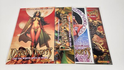 Dejah Thoris and the White Apes of Mars (Dynamite 2012) #1-4 Complete Set
