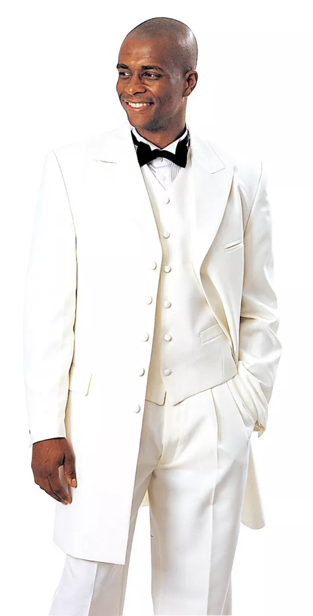 Men s Tuxedo Jacket Vest whit Pants 100 polyester 35