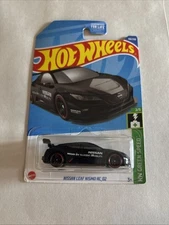 Hot Wheels Nissan Leaf Nismo RC_02 Black Kroger Exclusive crease j hook last 3