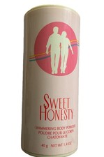 Avon Sweet Honesty Shimmering Body Powder 1.4oz NOS Vtg 2002 Discontinued