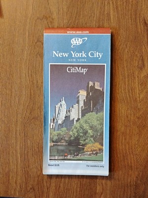 New York City New York State Citimap 2002 AAA