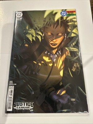 Justice League Unlimited #16 Cover G Taurin Clarke Black History Month Card Stoc