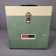 Vintage Kodak 500 Slide Model B WORKING Projector with Carrying Case/Cord