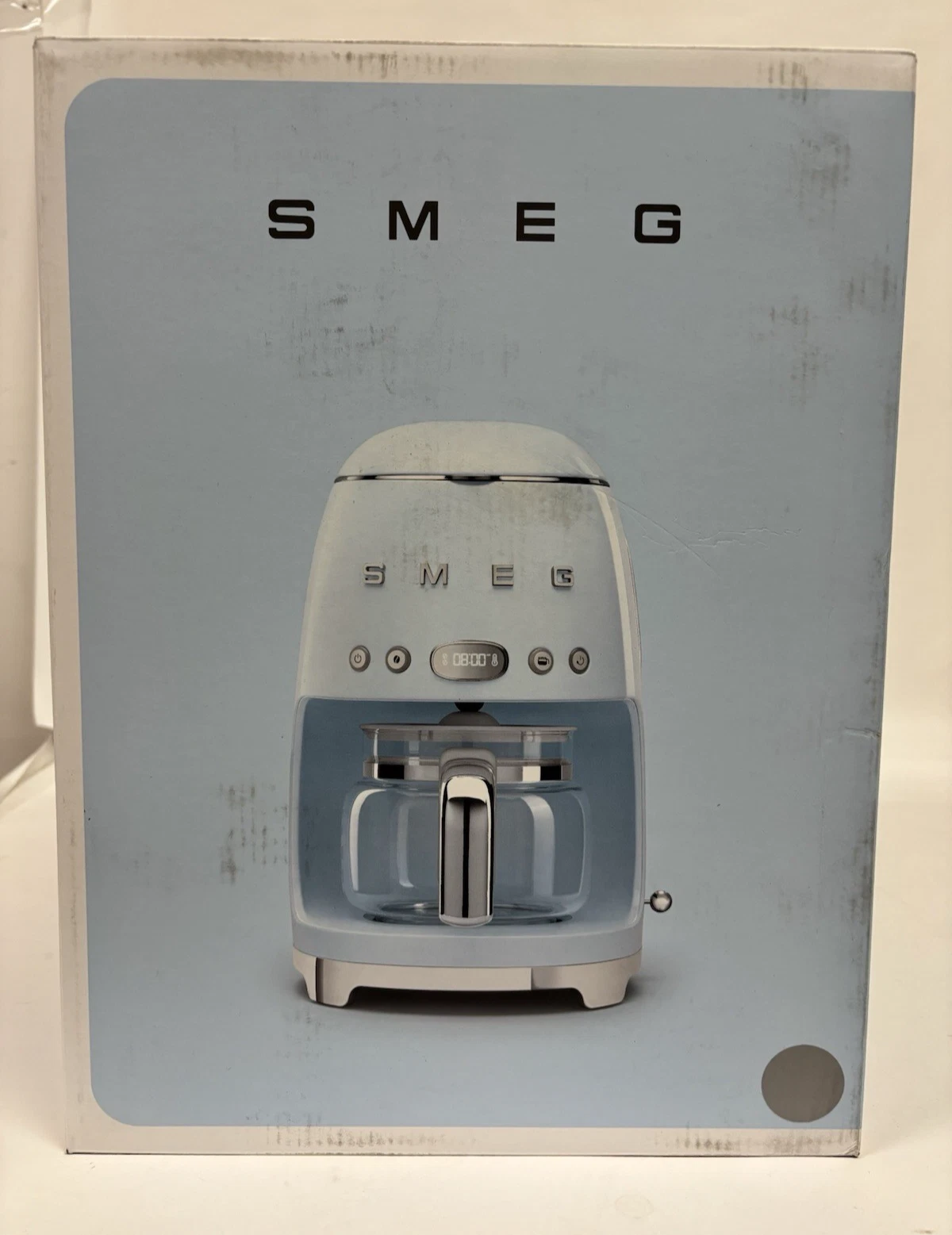 Smeg DCF02SSUS Retro-Style 10 Cups Drip Coffee Machine COLOR: Stainless Steel