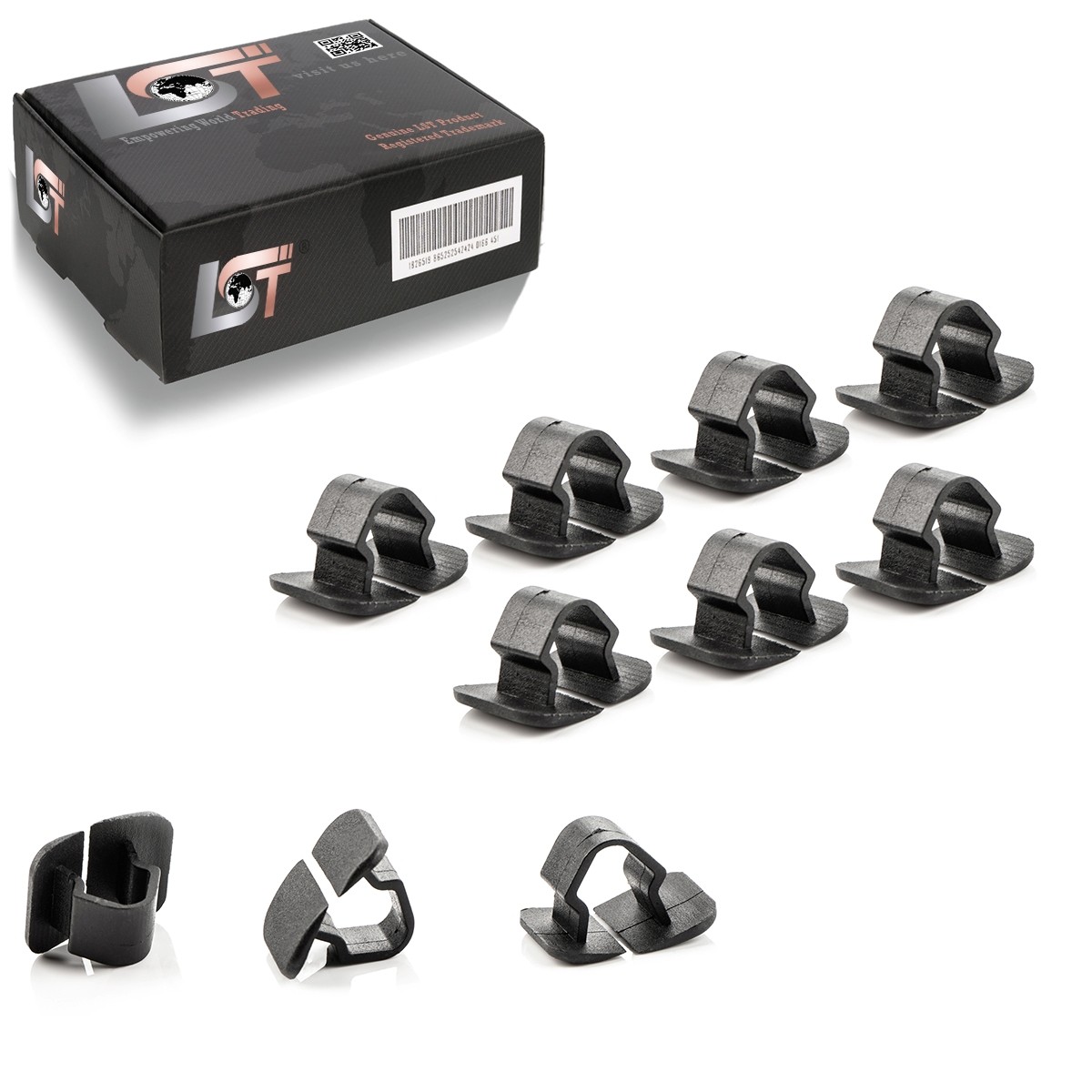 10X For VW Bora Hood Insulation Dampening Mat Fastening Clips