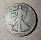 1919 S G+ Walking Liberty Half Dollar