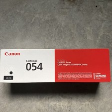 Genuine Canon 054 Toner Ink Cartridge - Black NEW, sealed