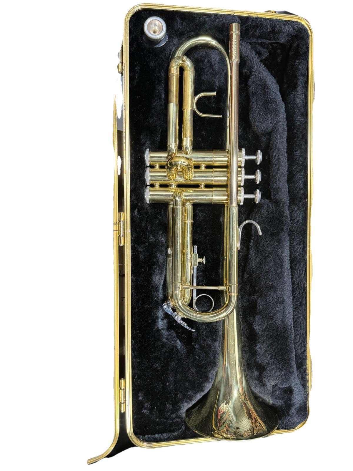 Bach TR300 Trumpet Unisex One Size Gold Brass Student Instrument with Case Read