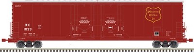Atlas H.O. Scale 20 005 420 Wisconsin Central Road Evans 53' Double Plug Door Bo